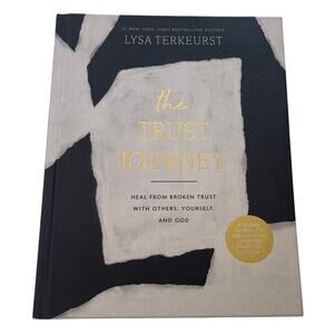 The Trust Journey Lysa TerKeurst Guided Journal Heal Broken Trust God Hardcover